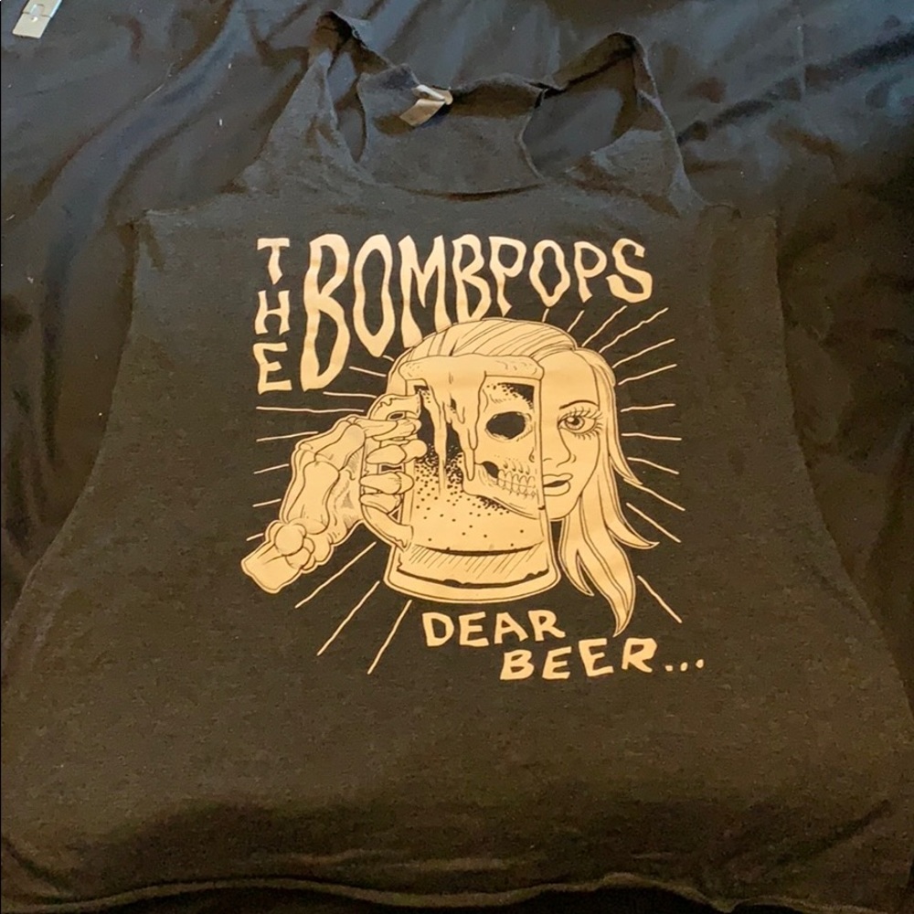 The Bombpops Dear Beer band shirt